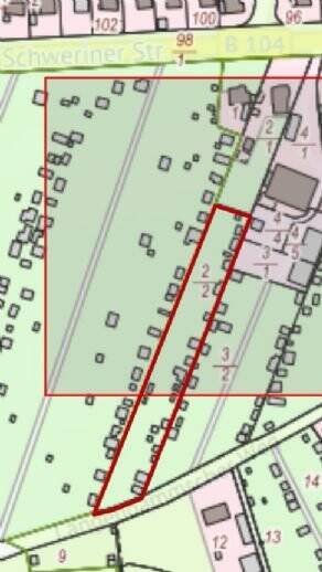 Kleingartenanlage/ Pachtland Langendammscher Weg zu verkaufen, 18273 Güstrow