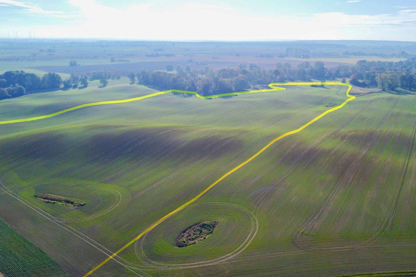 Landwirtschaftliche Nutzflächen nordwestlich von Prenzlau: ca. 133.130 m² AL & ca. 12.510 m² GL, 17291 Nordwestuckermark