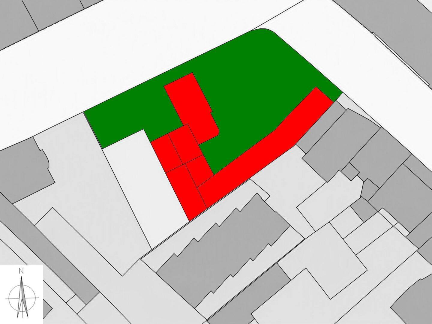 Ca. 1.346 m² Filetgrundstück mit Altbestand im Bonner Westen – GFZ 1,5 für Geschosswohnungsbau, 53115 Bonn