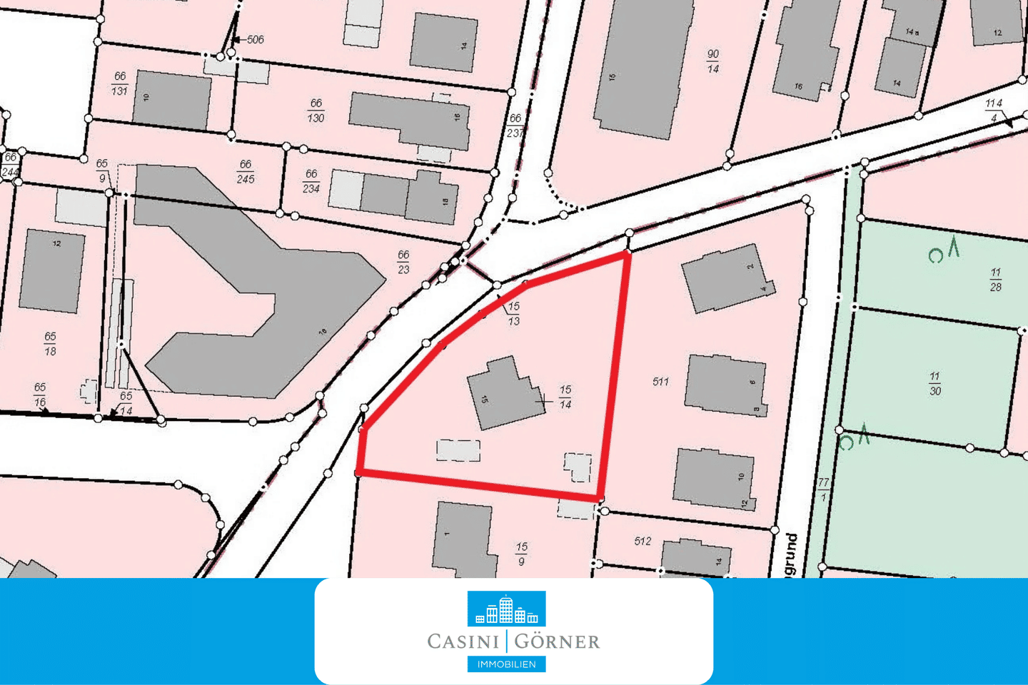 Grundstück in toller Lage von Schenefeld zur Neubebauung mit 2 Stadtvillen, 22869 Schenefeld