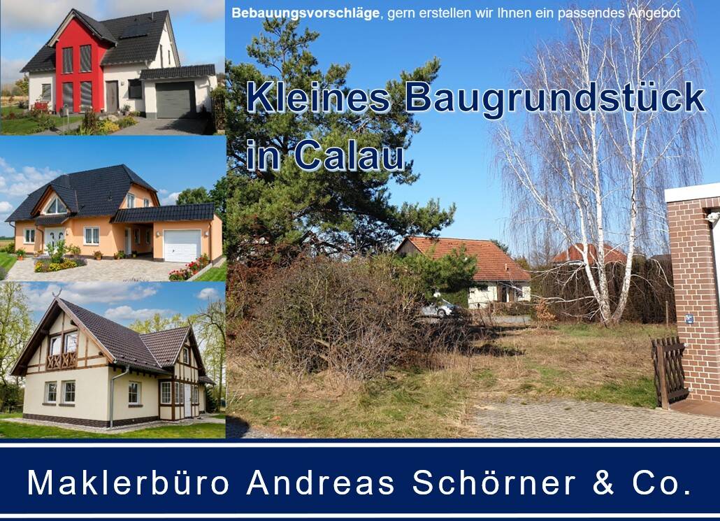 Baugrundstück in Calau – Klein aber fein, 3205 Calau