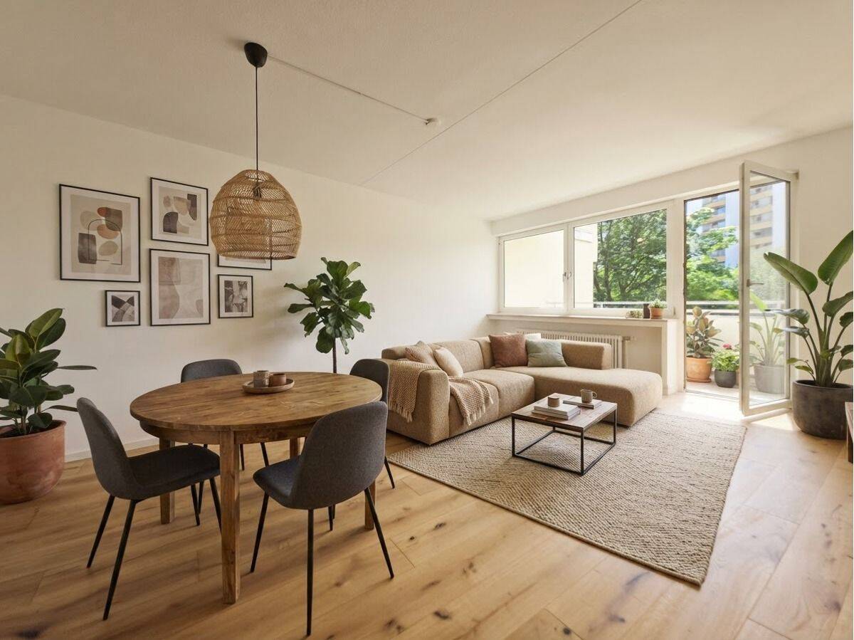 3-Zimmer-Wohnung zum Wohlfühlen – zwei Balkone, viel Licht, frisch renoviert, 81737 München (Ramersdorf-Perlach)