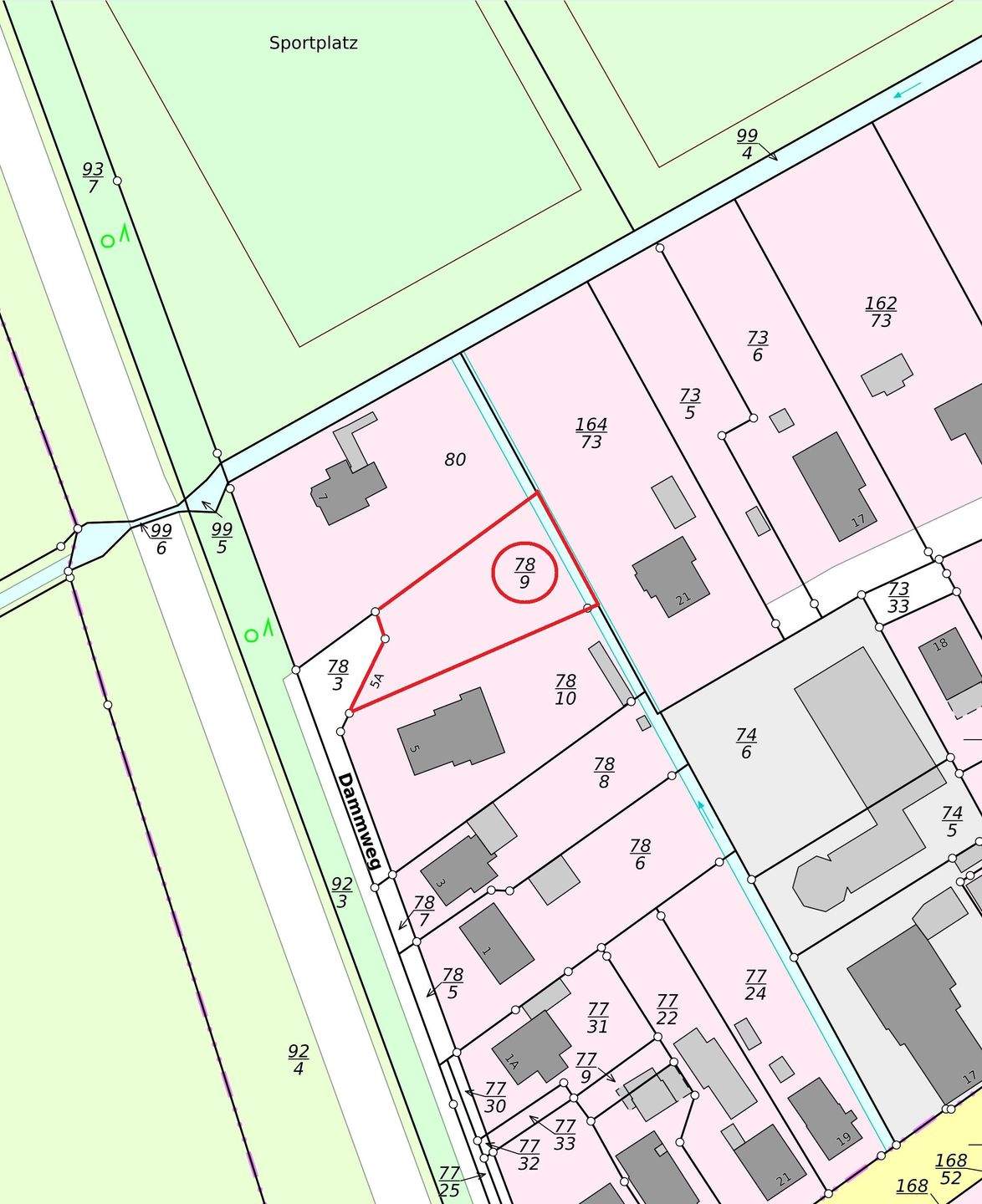 Neuer Preis! – Grundstück direkt am Bahnhaltepunkt von Neermoor in Sackgassenlage!, 26802 Moormerland