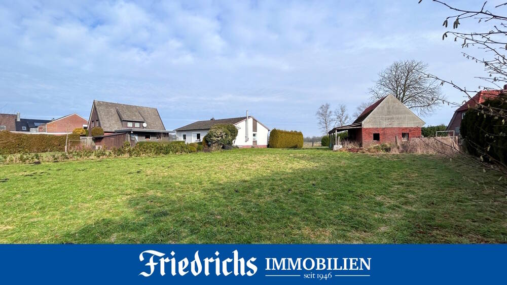 Attraktives Baugrundstück für EFH- / DH-Bebauung nach § 34 BauGB in ruhiger Lage von Bad Zwischenahn, 26160 Bad Zwischenahn