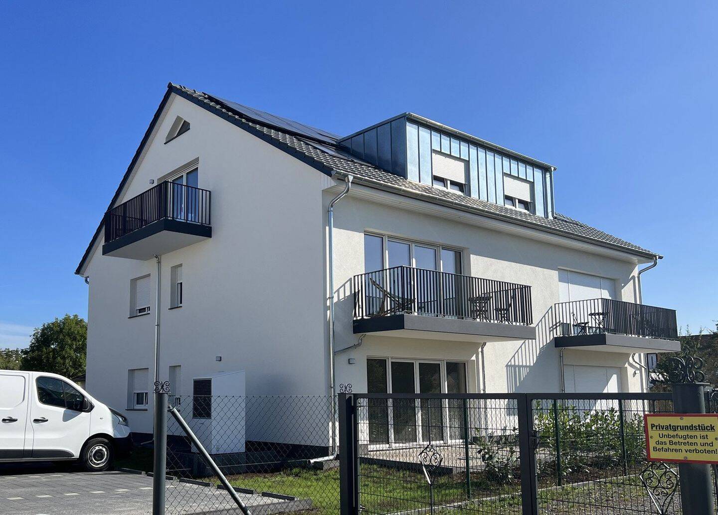 KfW 55 Plus Neubau: Helle 2-Zi.-Dachgeschosswohnung mit Balkon in Mittenwalde, 15749 Mittenwalde
