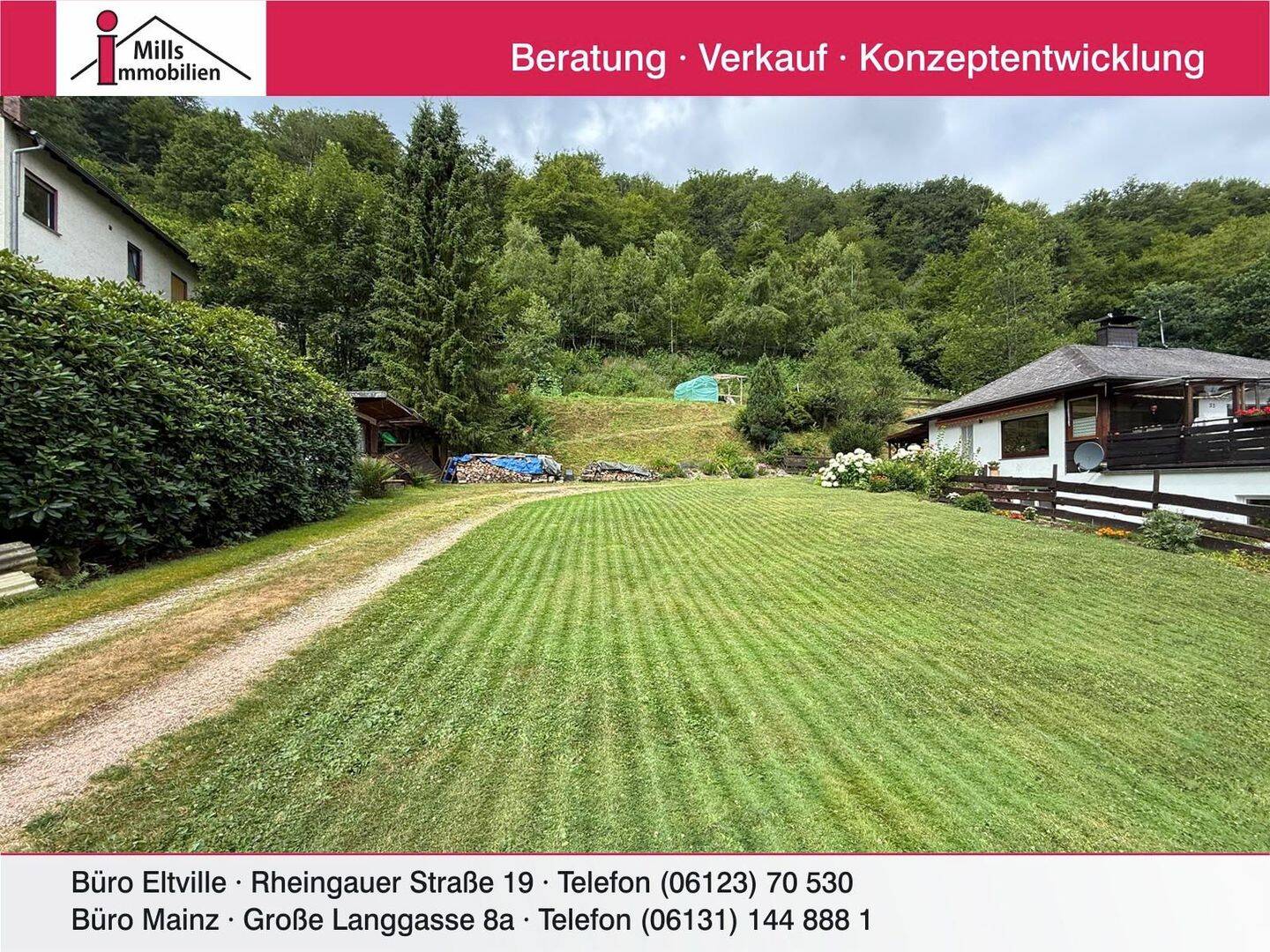 **Schönes Baugrundstück** in naturnaher Ortsrandlage, 65388 Schlangenbad