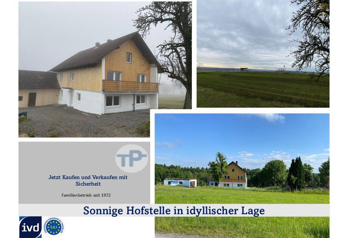 SONNIGE HOFSTELLE IN ALLEINLAGE MIT HERRLICHER AUSSICHT, 94474 Vilshofen an der Donau