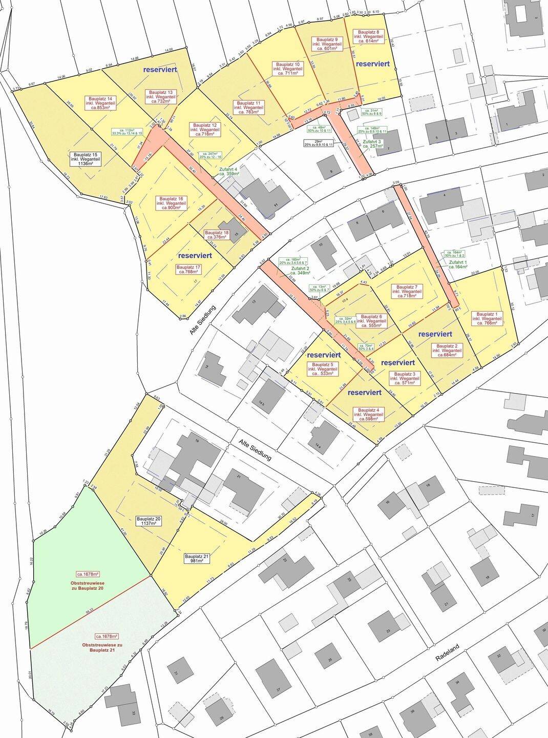 Baugebiet – „Alte Siedlung“ – Grönwohld, 22956 Grönwohld