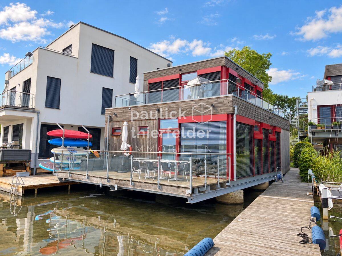 Gemütliches Ferienhaus mit Bootssteg am Hainer See, 4575 Neukieritzsch