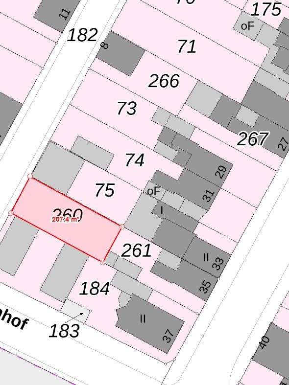 BAUGRUNDSTÜCK IN ZENTRALER LAGE VON MÖNCHENGLADBACH!, 41068 Mönchengladbach