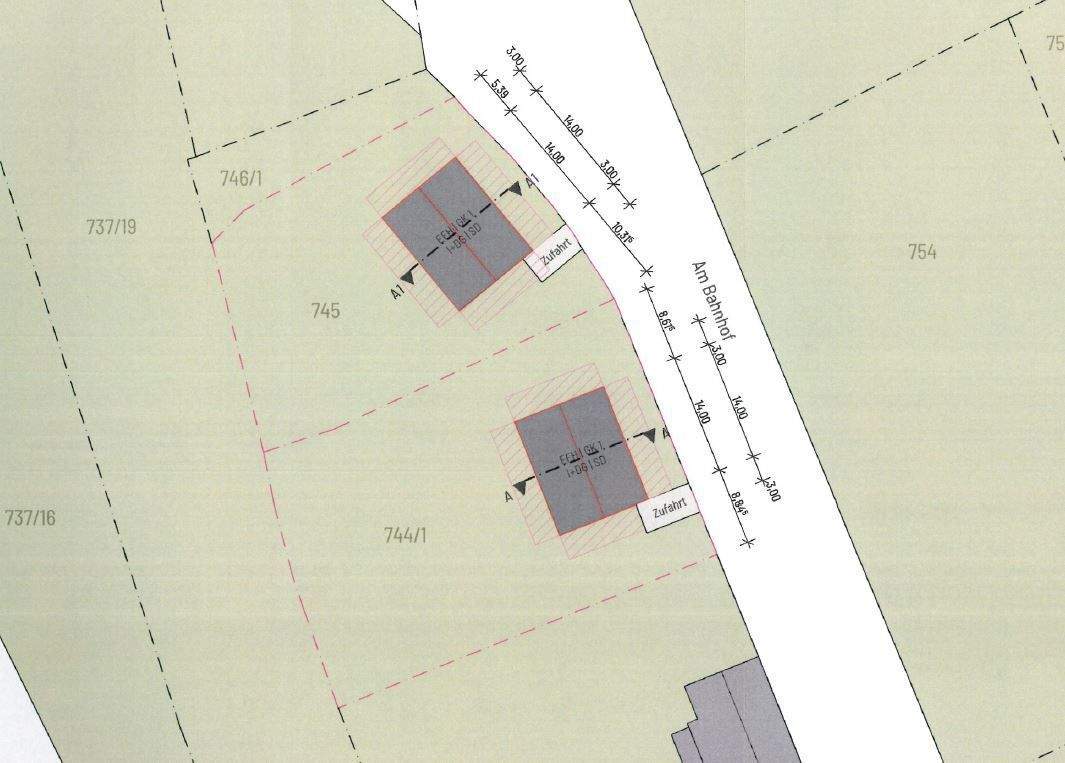 Bauen leicht gemacht: Grundstück in Colditz mit Bauvorbescheid, ohne Maklerprovision, 4680 Colditz