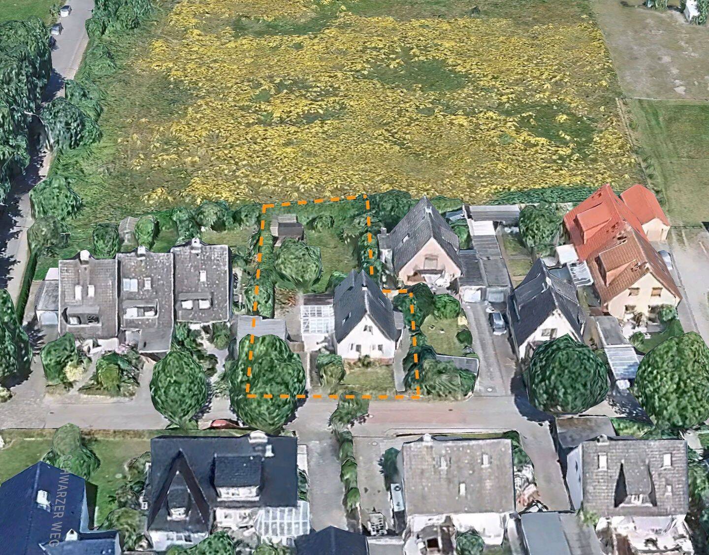 Baugrundstück in Feldrandlage für EFH / DH, 22848 Norderstedt