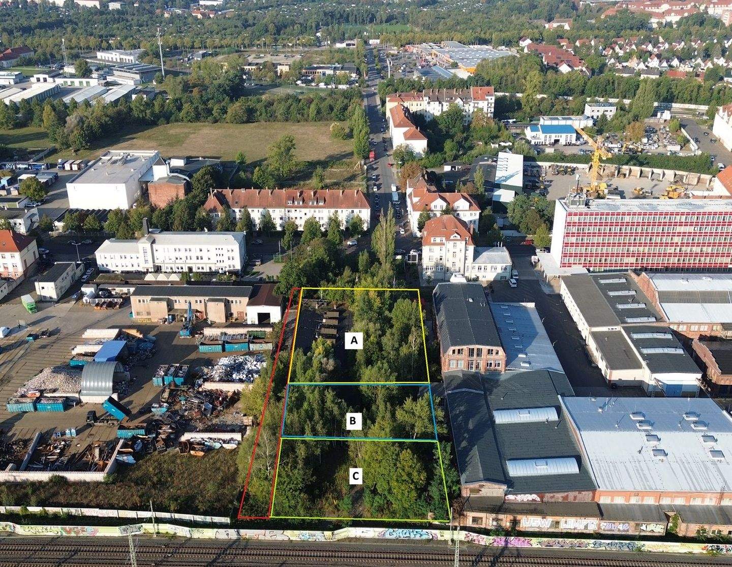 Gewerbegrundstück / Teilstück B oder Alles, 4129 Leipzig (Eutritzsch)