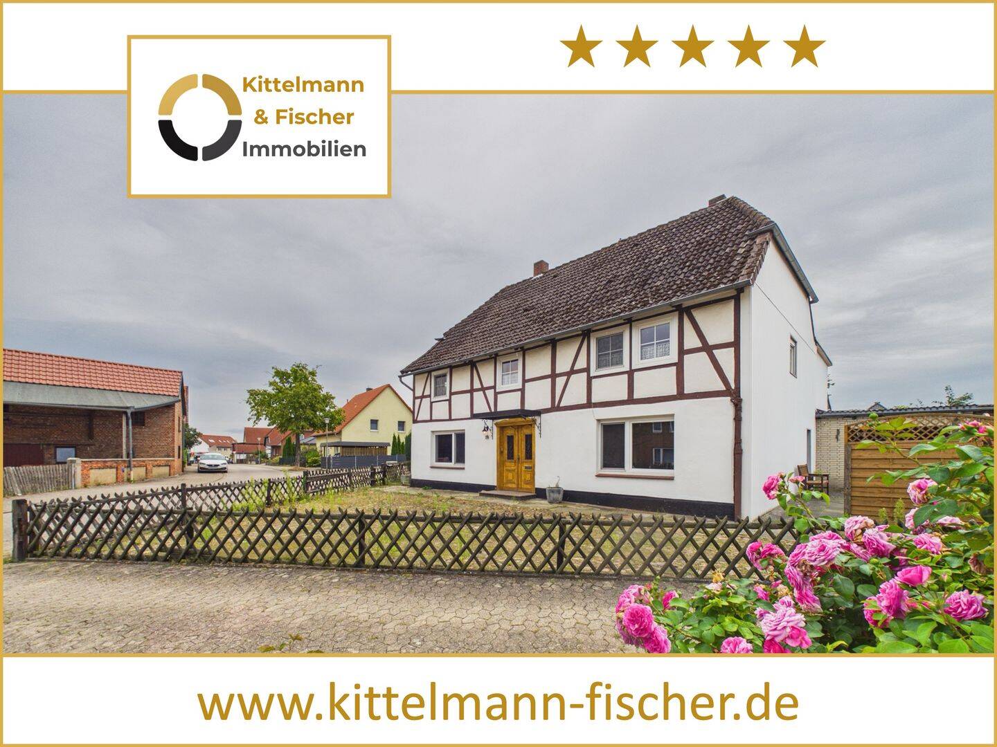 Großes Fachwerkhaus im Dorfkern von Neindorf! 6 Zimmer, 151 qm Wohnfläche. 2015 teilmodernisiert, 38446 Wolfsburg
