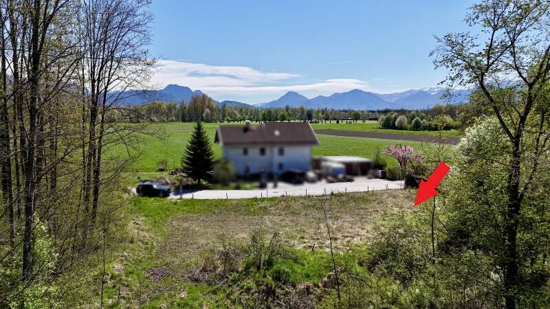 Schönes Baugrundstück in Seenähe bei Happing – Grundstück West, 83026 Rosenheim (Aising Happing Pang Süd)