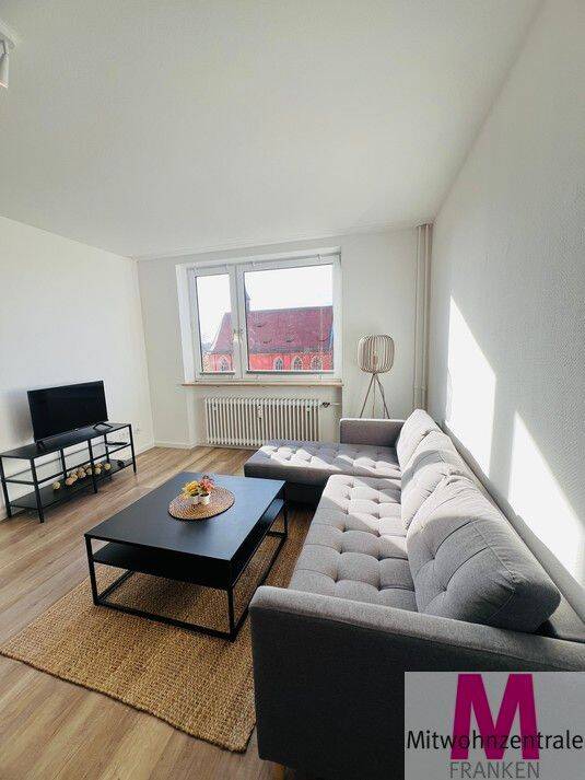 Zwei Zimmer Wohnung im Stadtteil Johannis, 90419 Nürnberg (Kleinweidenmühle Sankt Johannis)