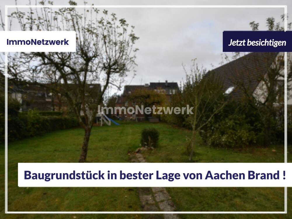 TOP***Baugrundstück mit 1.221 m² in bester Lage von Aachen Brand***NEU, 52078 Aachen