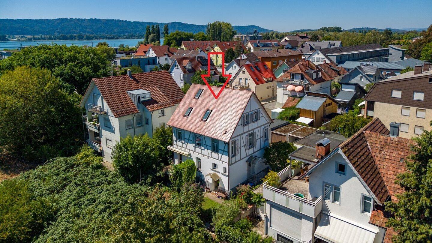 Charmantes, freistehendes Ein-/ Zweifamilienhaus mit Potenzial direkt am Radolfzeller Stadtgarten, 78315 Radolfzell am Bodensee