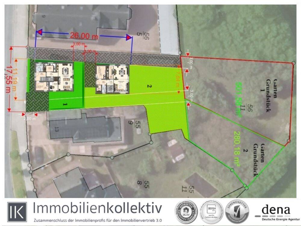 TOP Baugrundstück zu TOP Preis: Zentrale Lage mit Gartenoase! Haus mit 2,5 Geschossen zulässig!, 21217 Seevetal