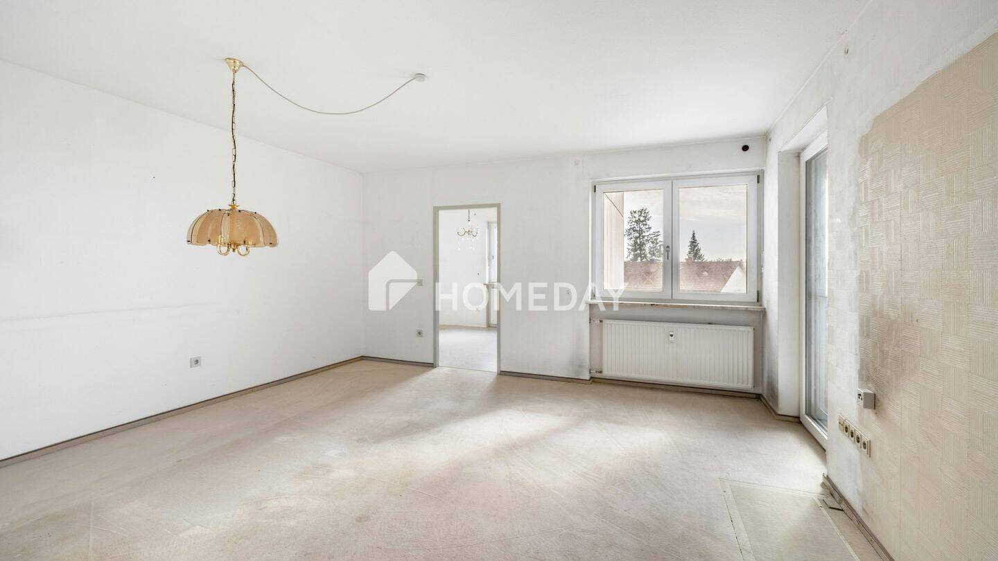 Charmante Zwei-Zimmer-Wohnung mit durchdachtem Grundriss und Loggia in gepflegter Wohnanlage, 84513 Töging a. Inn