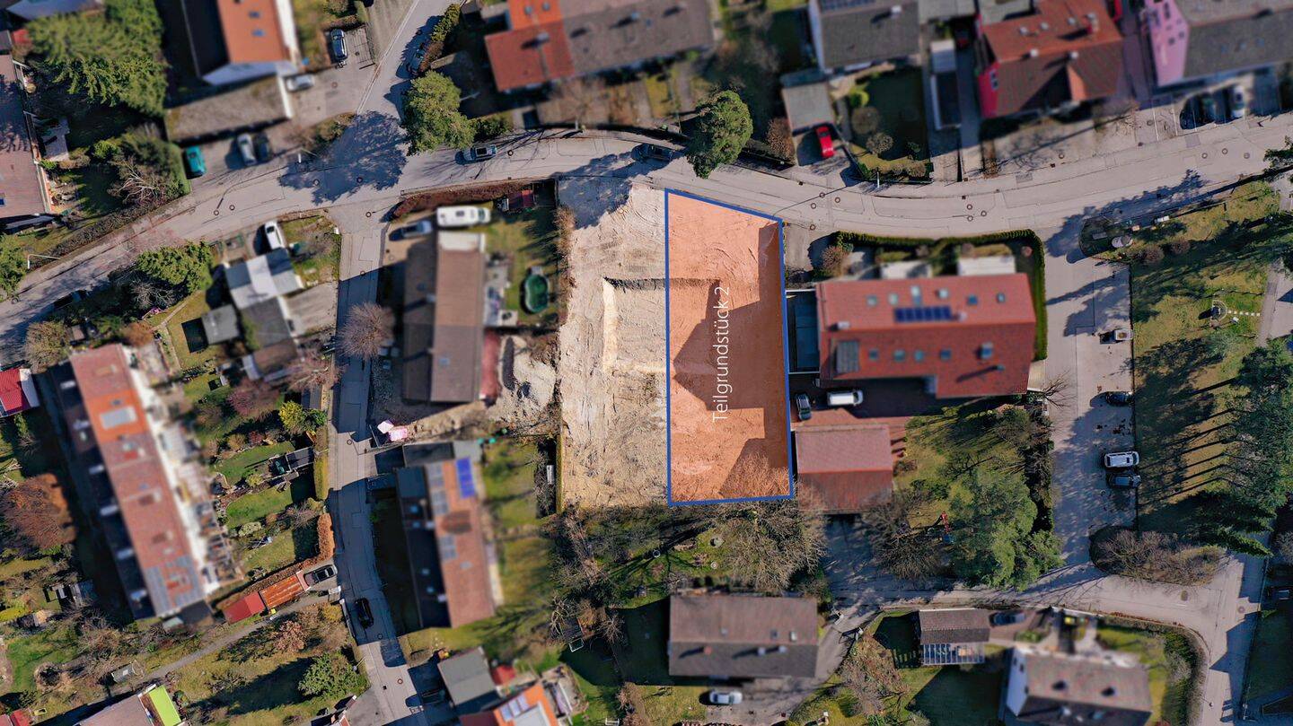Sonniges Baugrundstück für eine DHH in Geretsried, 82538 Geretsried
