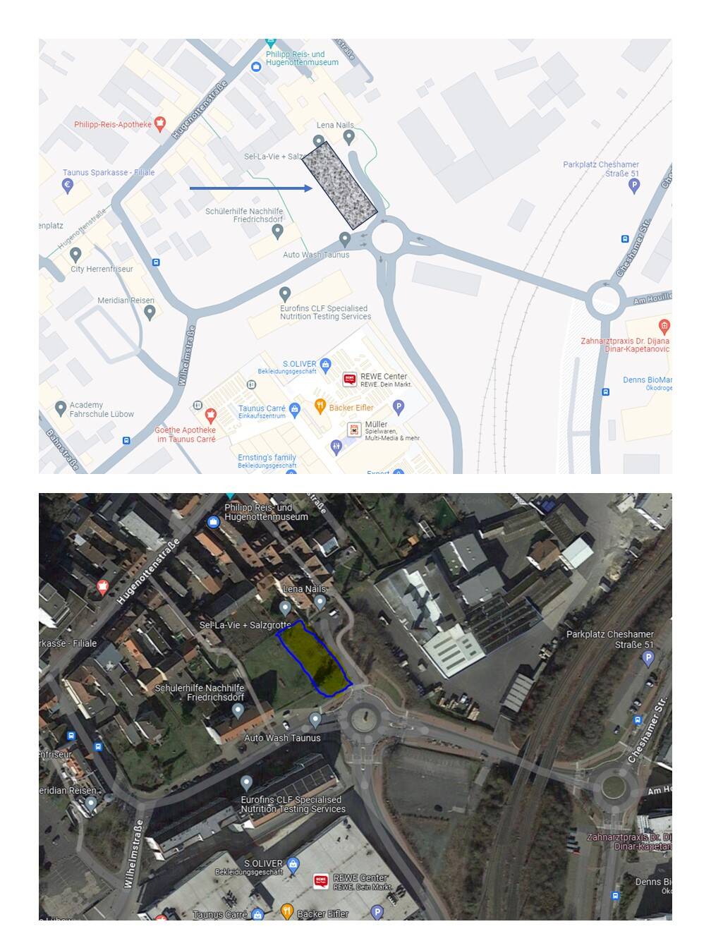 Baugrundstück in Zentrumslage von Friedrichsdorf – 612 m² für Ihr Projekt!, 61381 Friedrichsdorf