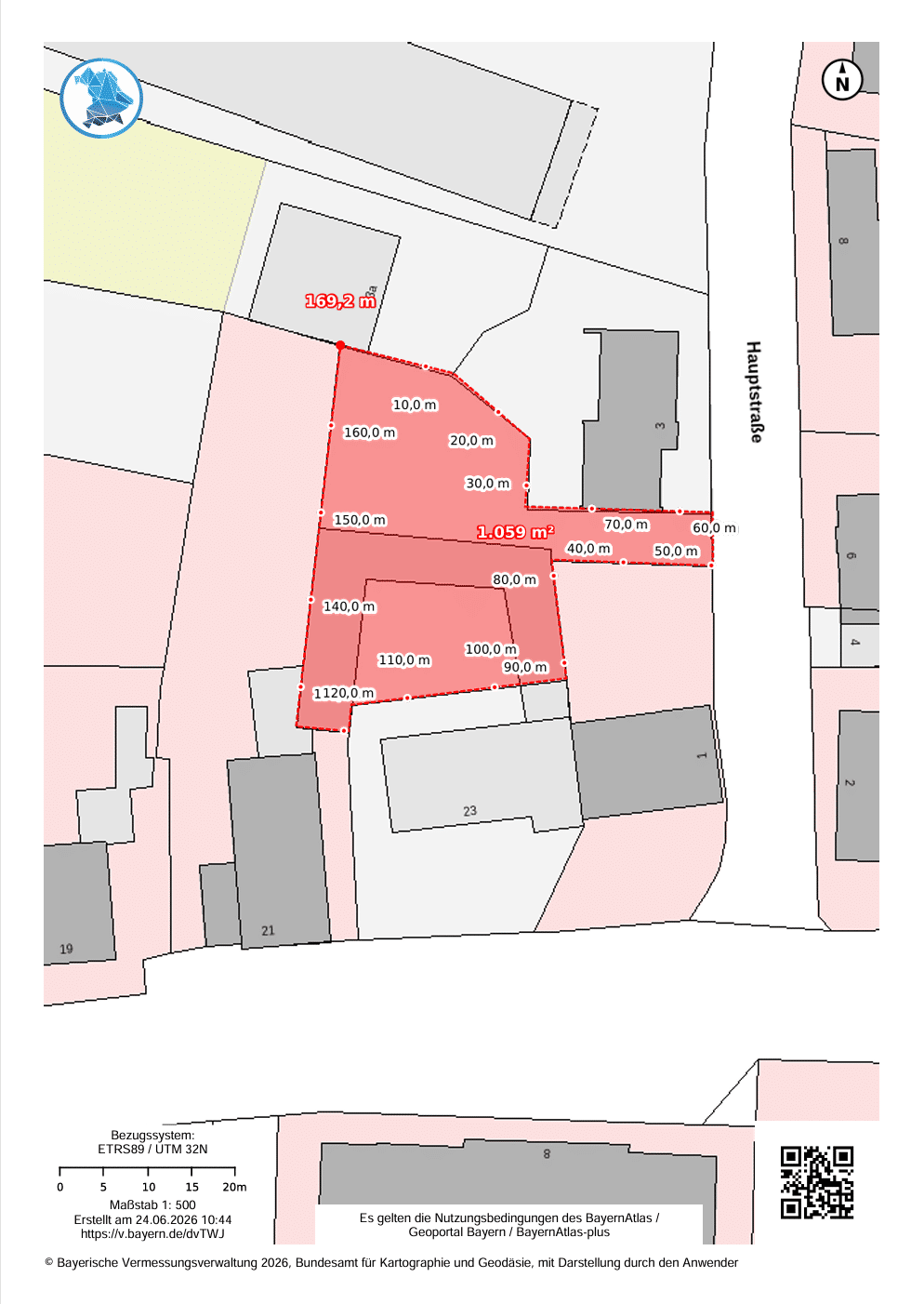 Attraktives Baugrundstück in 95469 Speichersdorf – 1.058 m² ***KEINE MAKLERPROVISION***, 95469 Speichersdorf