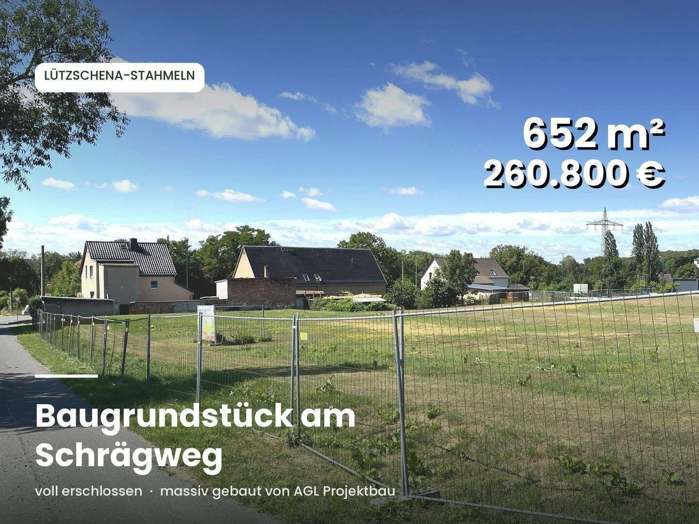 Familienwohnen am Schrägweg – Ihr Baugrundstück in Lützschena-Stahmeln, 4159 Leipzig (Lützschena-Stahmeln Möckern Wahren)