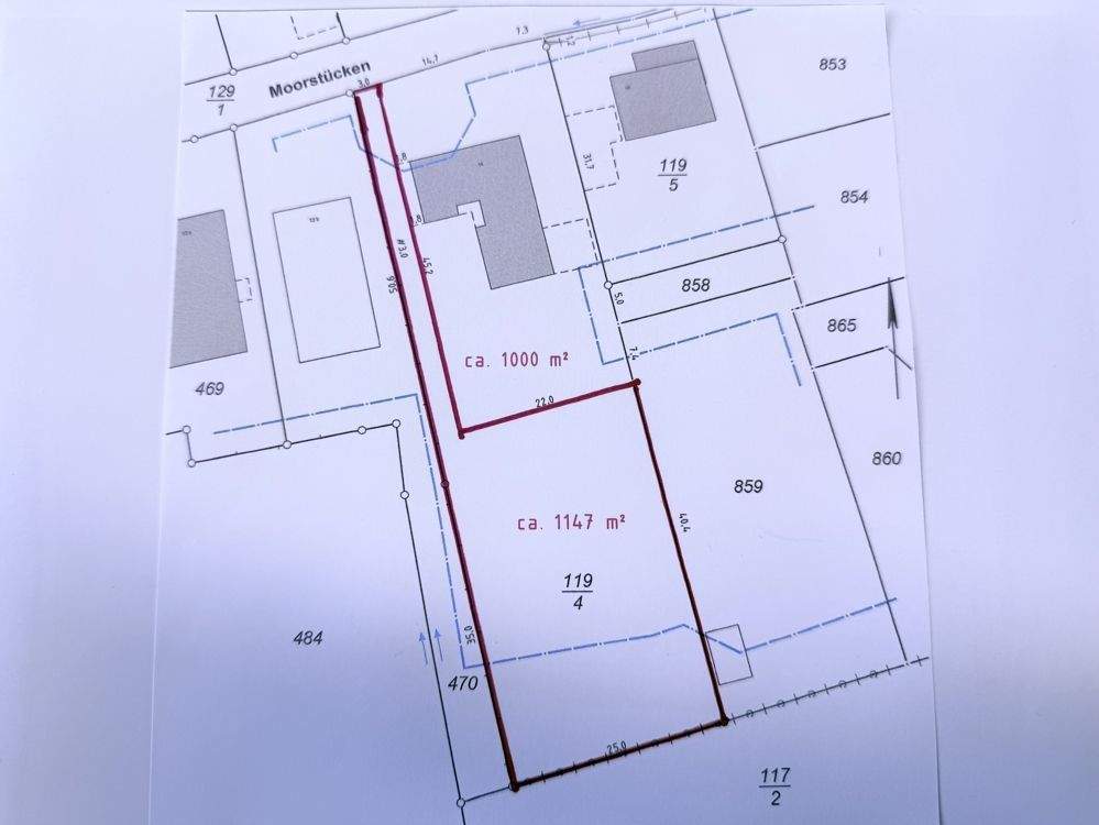 Pfeifen-Grundstück in Moorstücken 14, 24576 Bad Bramstedt