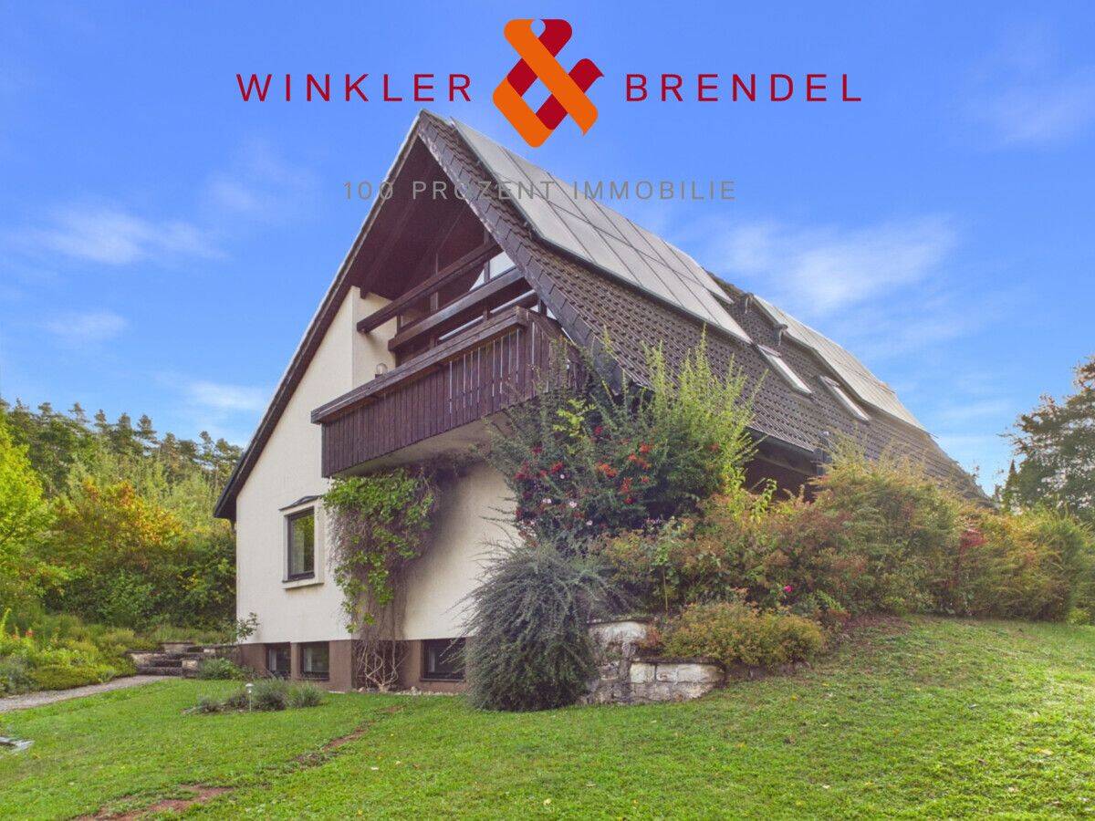Ein Zuhause mit Wow-Faktor: Stilvoll renoviertes Ein-/Zweifamilienhaus in Wolfsbach, 95448 Bayreuth