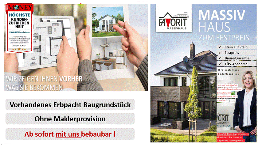 # NEUBAU nach Wunsch / Einfamilienhaus # mit vorhandenem Baugrundstück auf Erbpacht ca. 500 qm in Heiden, 46359 Heiden