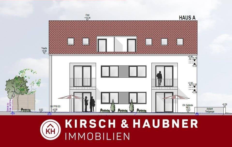 Die Chance für den Unternehmer! Grundstück mit genehmigtem Plan für 12 Wohnungen,  Neumarkt – Hasenheide, 92318 Neumarkt i.d. OPf.