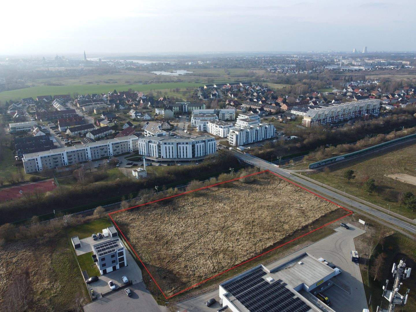 Baugrundstück im etablierten Gewerbegebiet, 18055 Rostock (Brinckmansdorf Kassebohm Kröpeliner Tor-Vorstadt Stadtmitte)