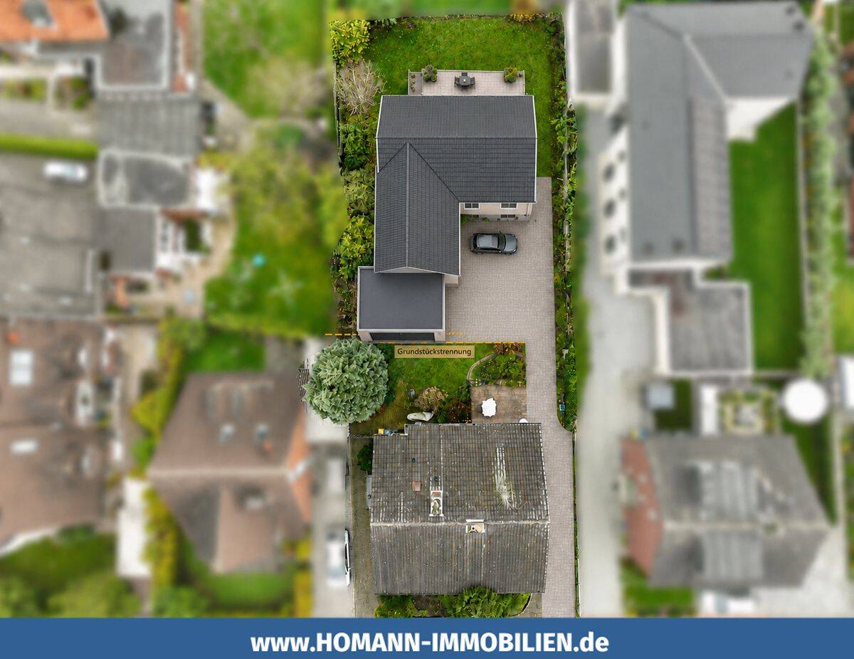 Bauplatz in zentraler Handorfer Lage mit Potenzial für ein freistehendes Einfamilienhaus, 48157 Münster