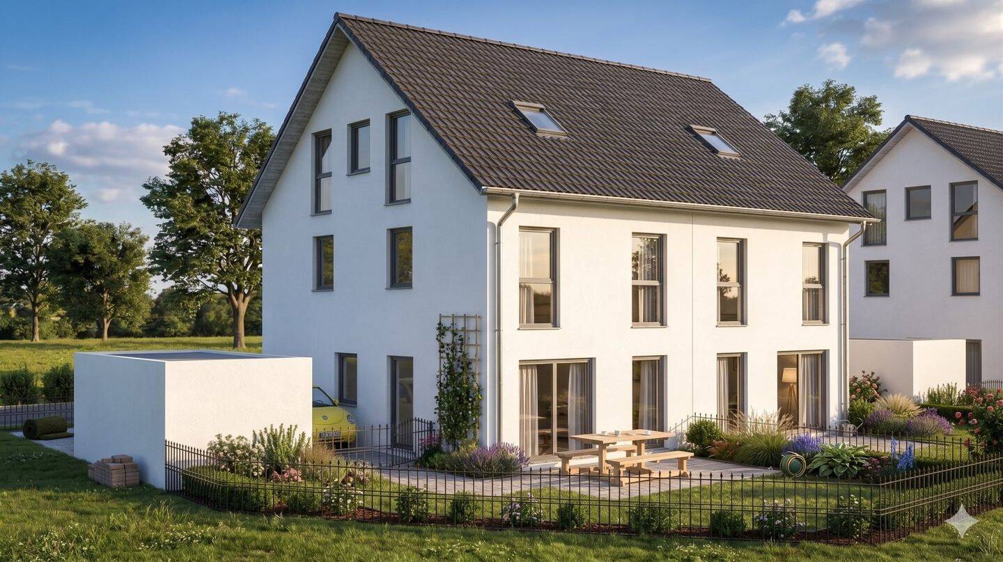 Moderne Doppelhaushälfte in Ingolstadt – projektiert nach Kundenwunsch, 85053 Ingolstadt (Ingolstadt Kothau Niederfeld Ringsee Rothenturm)
