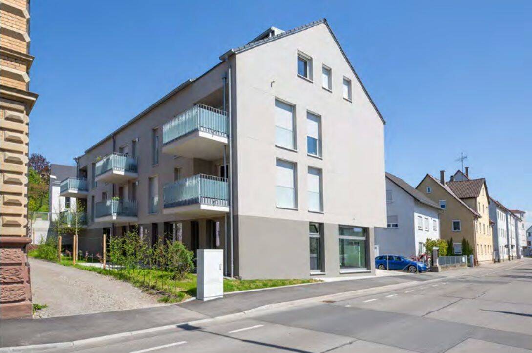 Rottenburg, Neuwertige 2-Zim.-Whg. mit Balkon, nur mit Wohnberechtigungsschein, 72108 Rottenburg am Neckar