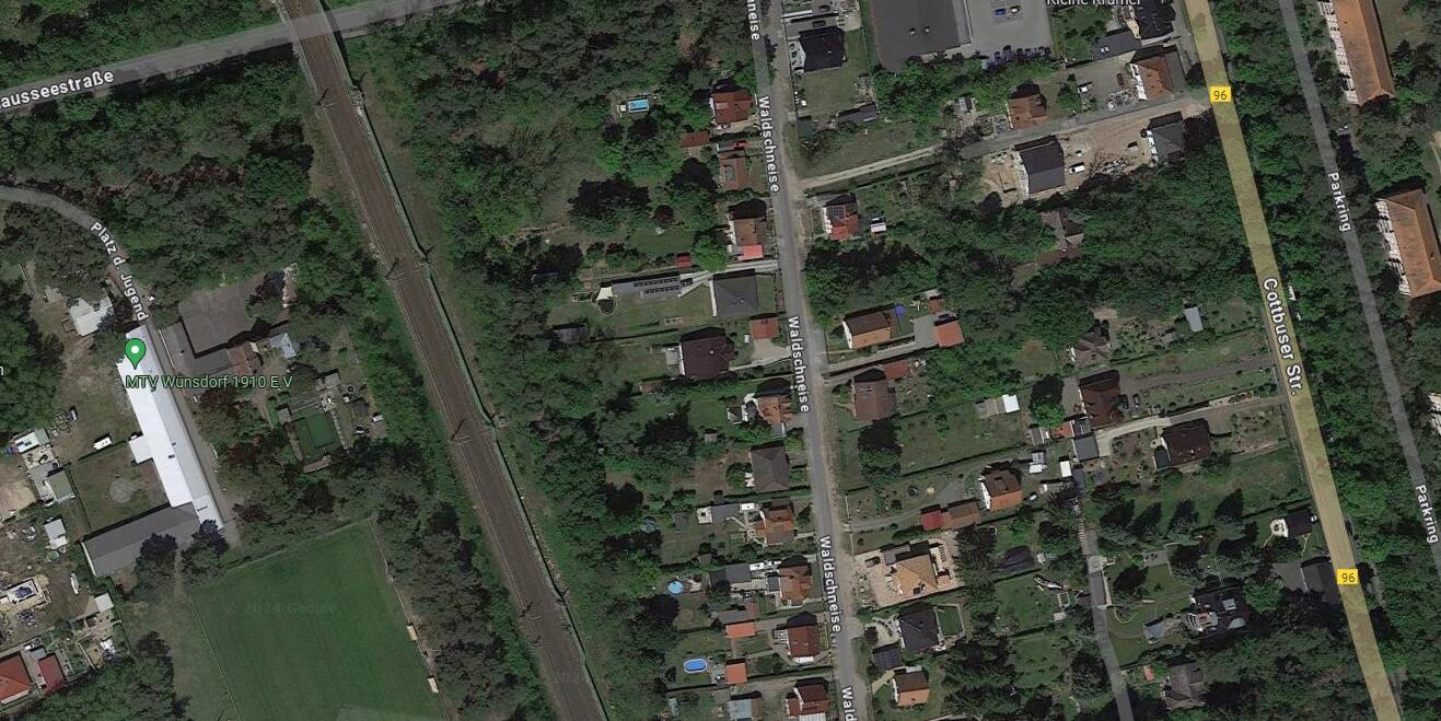 Zossen bei Berlin OT Wünsdorf – ein Stück Grundstück in der Ortslage provisionsfrei kaufen, 15806 Zossen