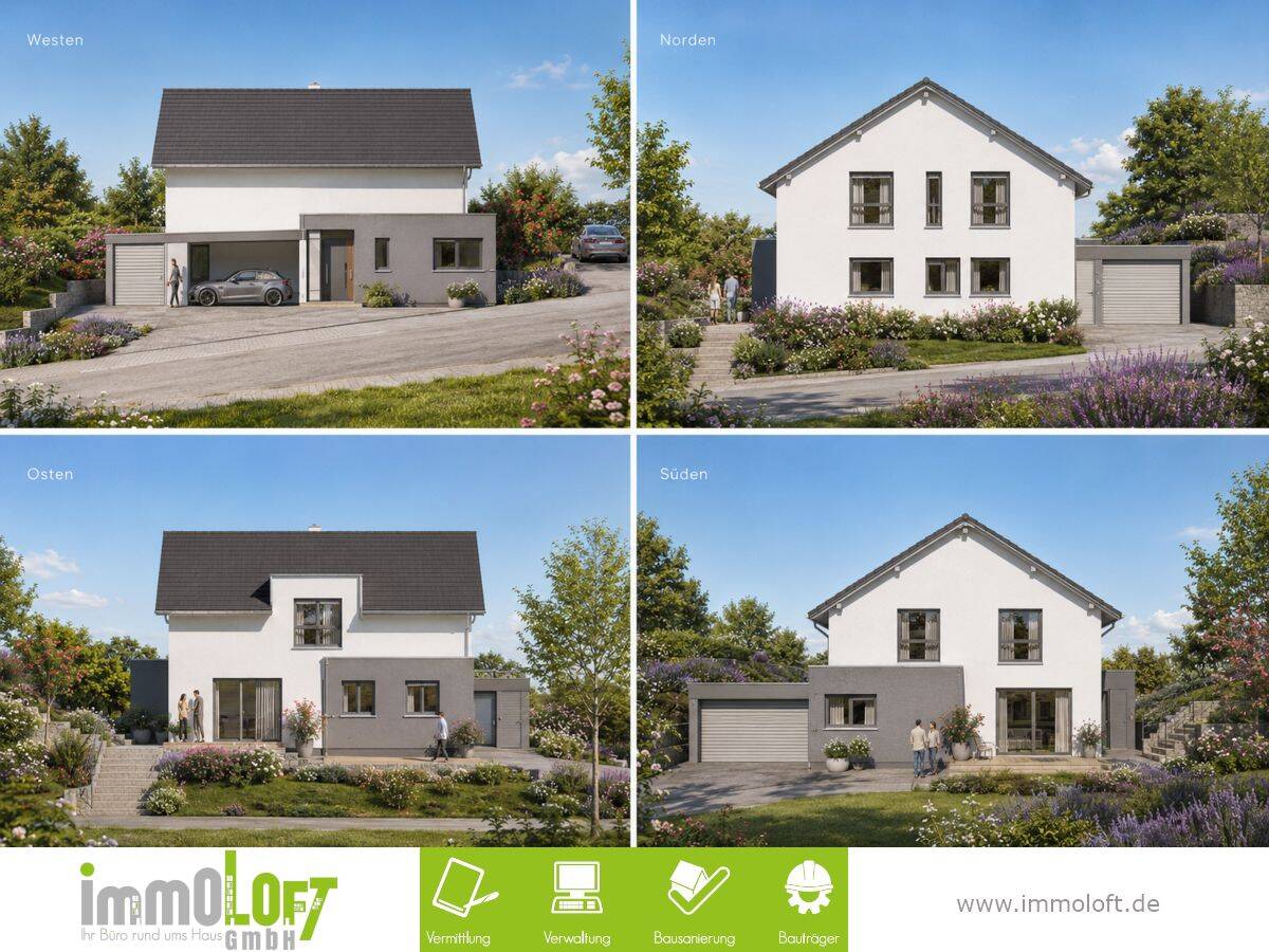 Baugrundstück in begehrter Lage: Genehmigte Planung für ein großzügiges Einfamilienhaus inklusive!, 32760 Detmold