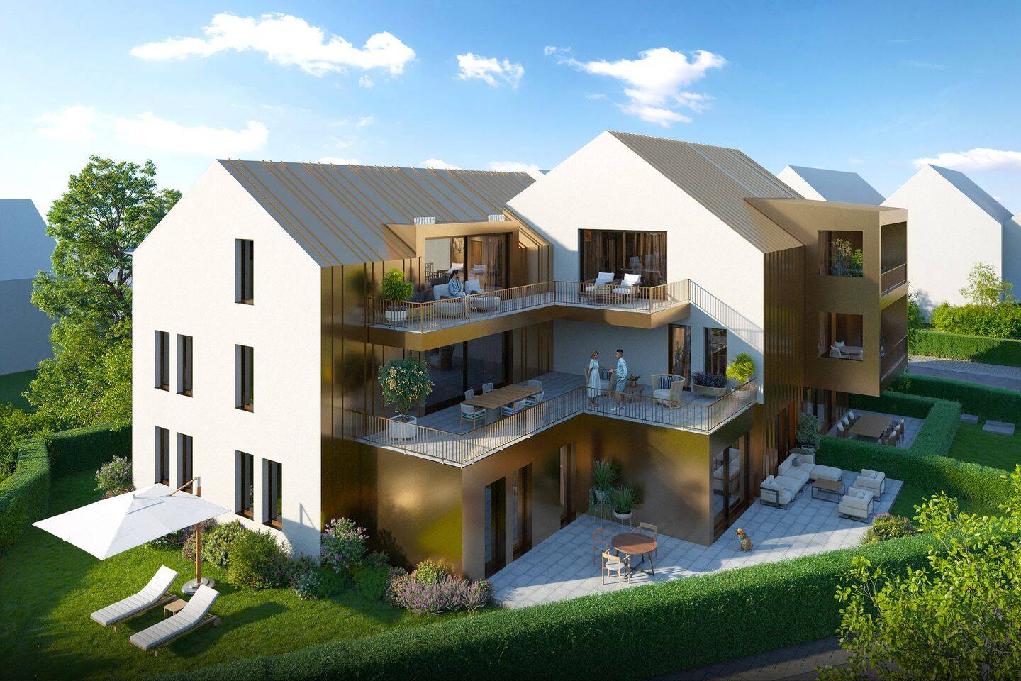 PANORAMUC!  EIN PENTHOUSE. FÜNF EINHEITEN. ZEHN STELLPLÄTZE. PROVISIONSFREI!, 81925 München (Bogenhausen)