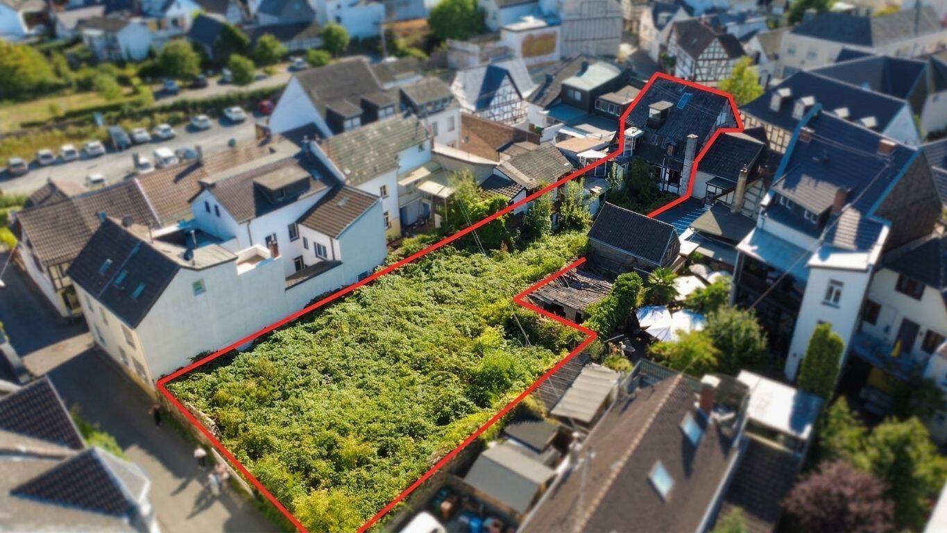 Unkel-Altstadt: Baugrundstück mit Baugenehmigung für 820m² Wohnfläche, 53572 Unkel