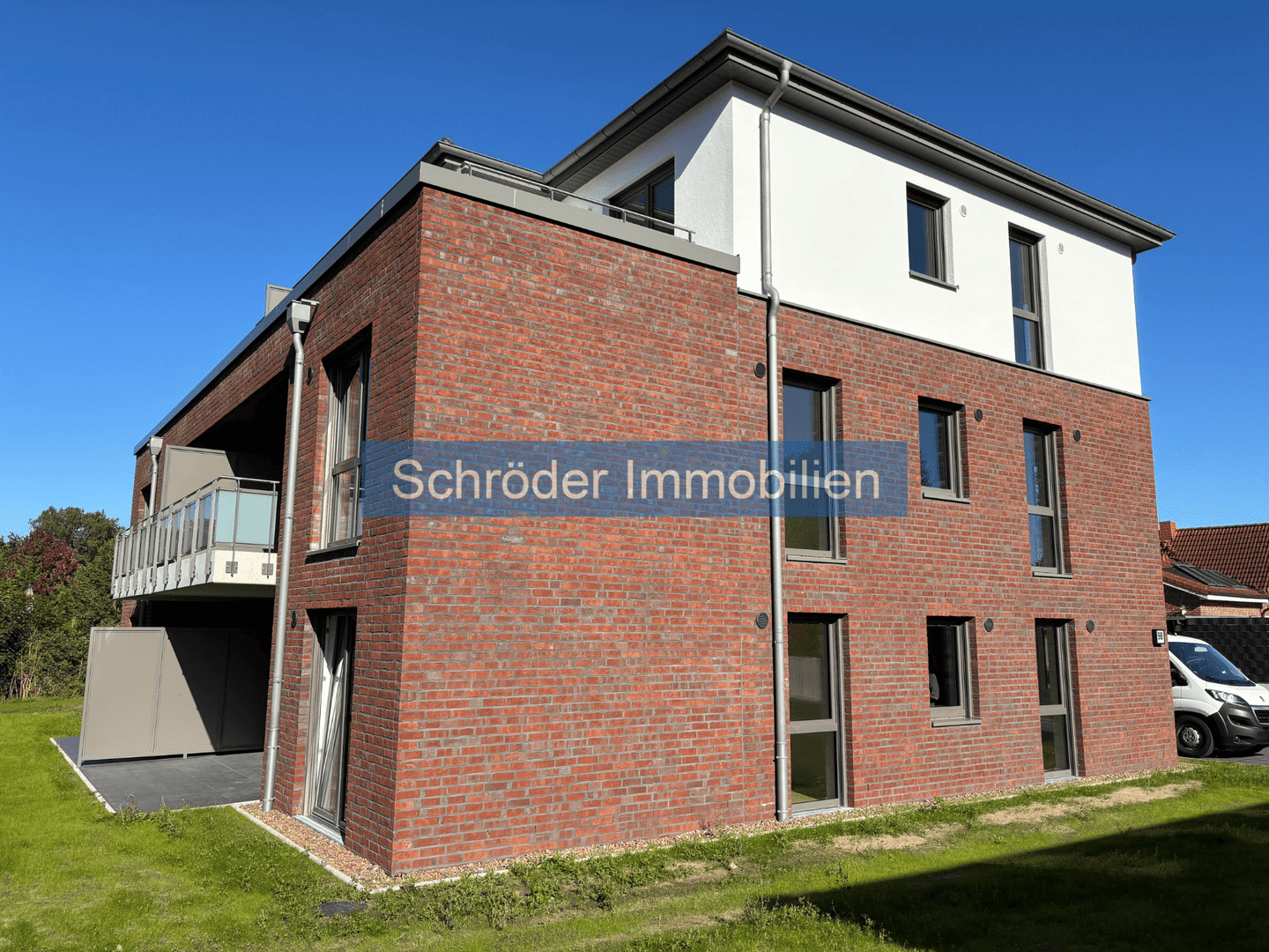 Erstbezug – Exklusive Wohnung im Obergeschoss mit sonnigem Balkon, 21698 Harsefeld
