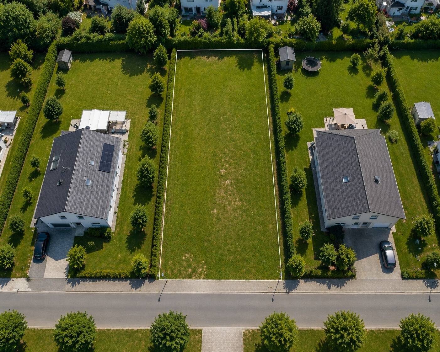 Ihr persönliches Stück der Ruhe – Baugrundstück in zweiter Reihe in Heilbronn, 74078 Heilbronn (Biberach Frankenbach Heilbronn Kirchhausen Neckargartach)