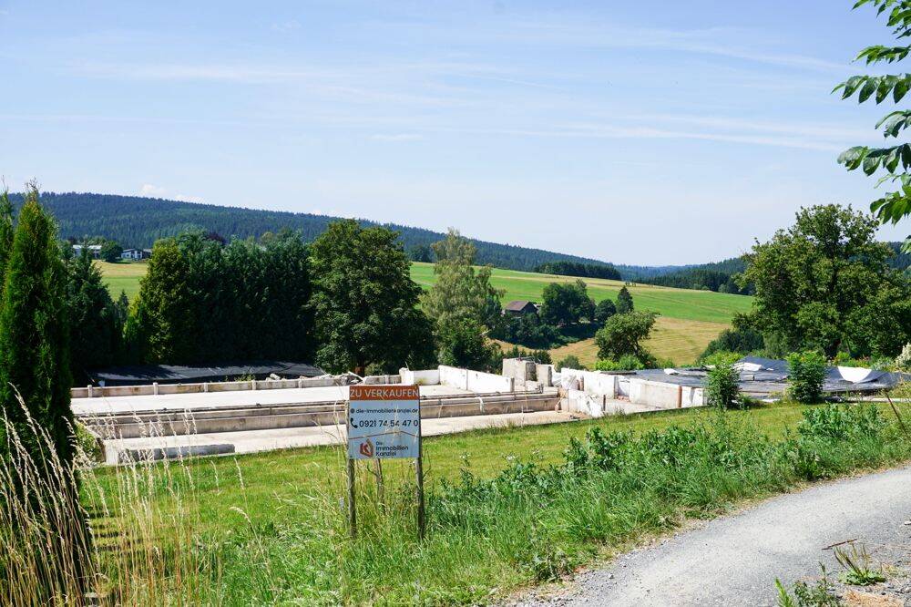 Super Ausblick – Baugrundstück in Bischofsgrün OT Hedlerreuth, 95493 Bischofsgrün
