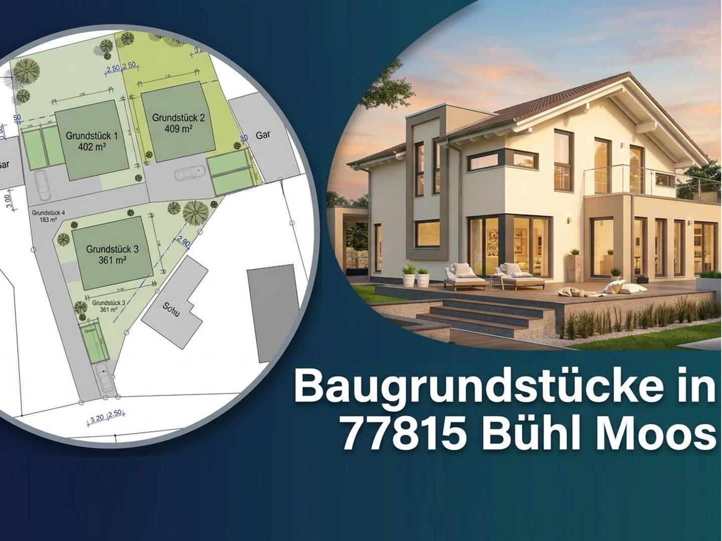 Ihr Traumhaus. Ihre Geschichte – Baugrundstück für Ihr Einfamilienhaus in Bühl Moos, 77815 Bühl