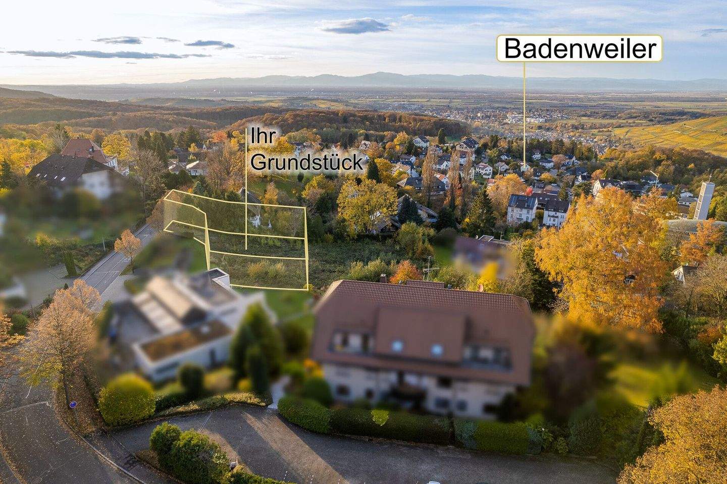 Premium Grundstück(e) in Traumlage von Badenweiler mit 680qm, 79410 Badenweiler