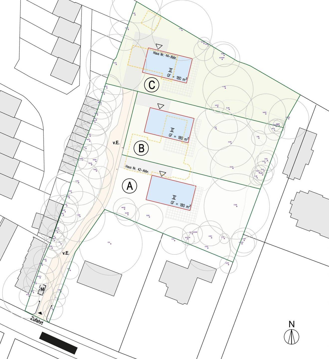 Parkgrundstück mit positivem Bauvorbescheid für 3 exklusive Stadtvillen in Hamburg-Nienstedten, 22609 Hamburg (Altona Groß Flottbek Nienstedten Osdorf Othmarschen)