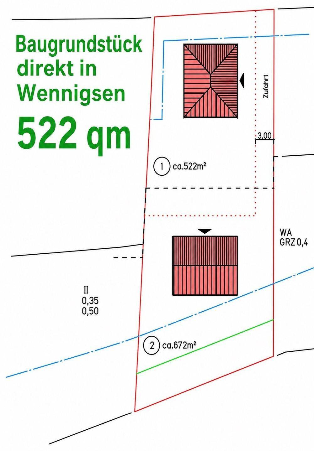 Sehr schönes Grundstück im Herzen von Wenniigsen, 30974 Wennigsen (Deister)