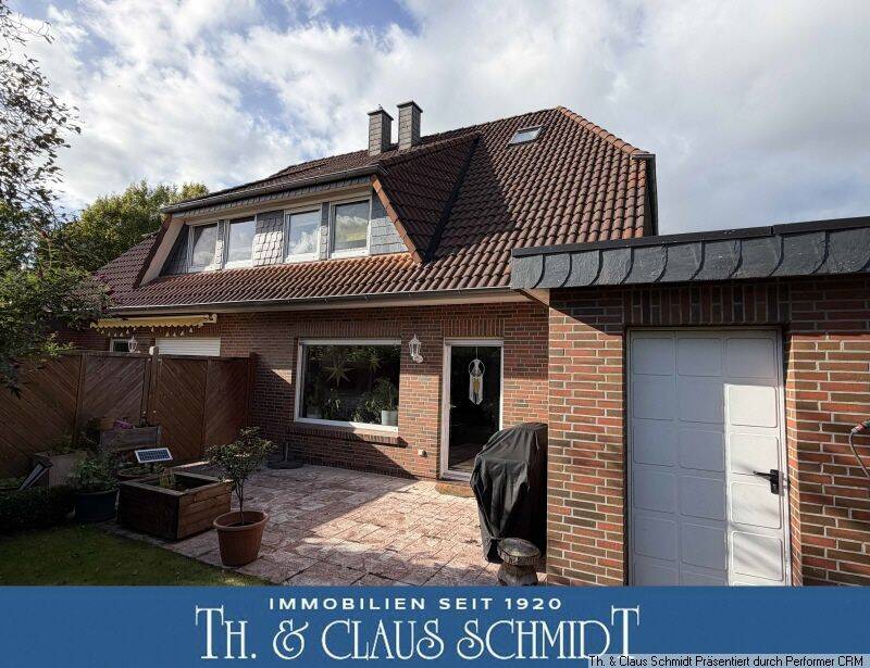 Gepflegte Doppelhaushälfte mit Garten, Terrasse und Garage in beliebter Lage von Rastede, 26180 Rastede