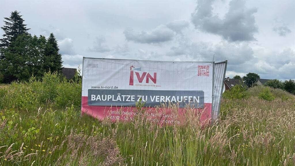 Erschlossenes Baugrundstück mit 608 m²! Baureif!, 25594 Vaale