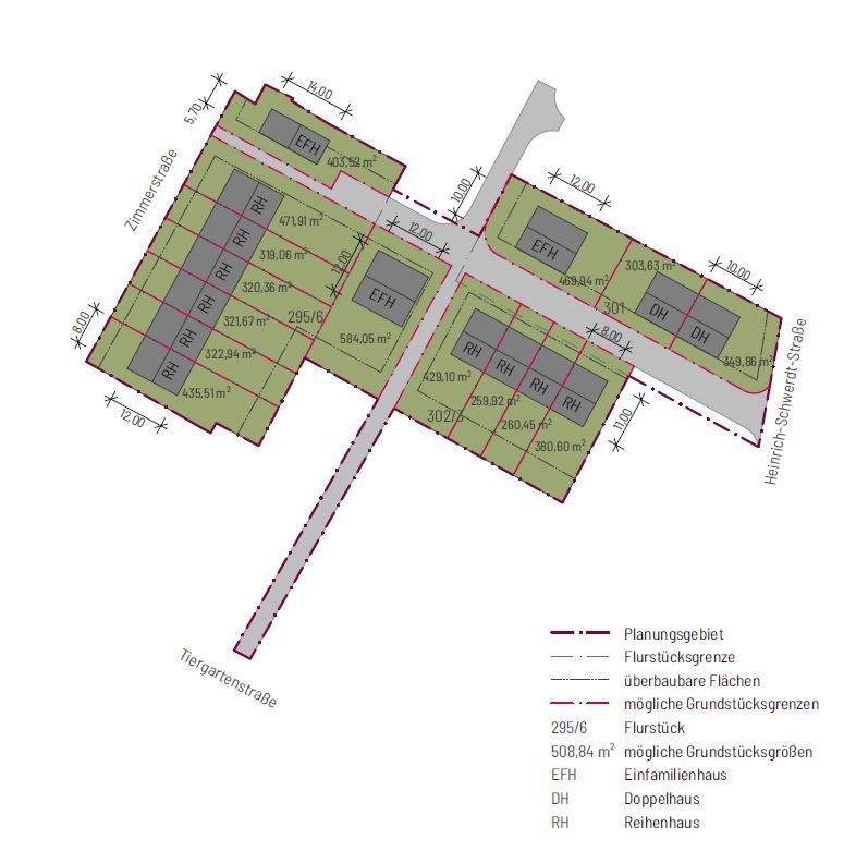 ++ Baugrundstücke im B-Plangebiet mit ca. 6.825m² in Waltershausen++, 99880 Waltershausen